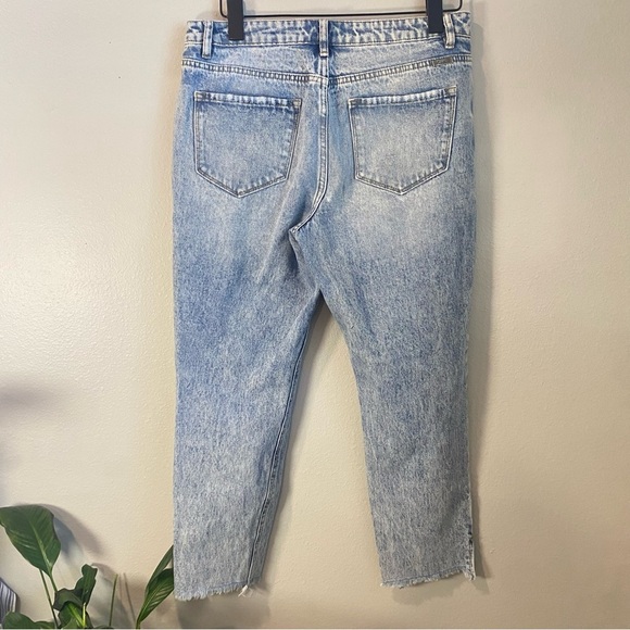 KanCan Collie High Rise Mom Jeans Distressed Blue‎ Jeans size 9/28 - Picture 6 of 14